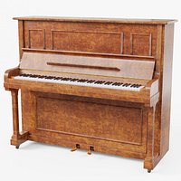 Marblewood Upright Piano