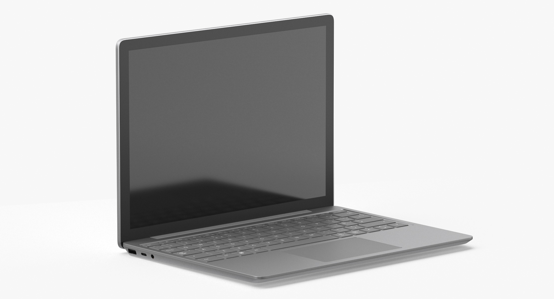 3D Computer Laptop Type 02 Device And Box Clean And Generic Label Model ...