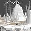 Ilha Flutuante Low Poly
