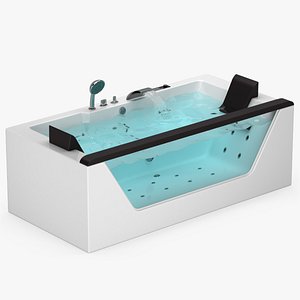 EAGO whirlpool tub 3D