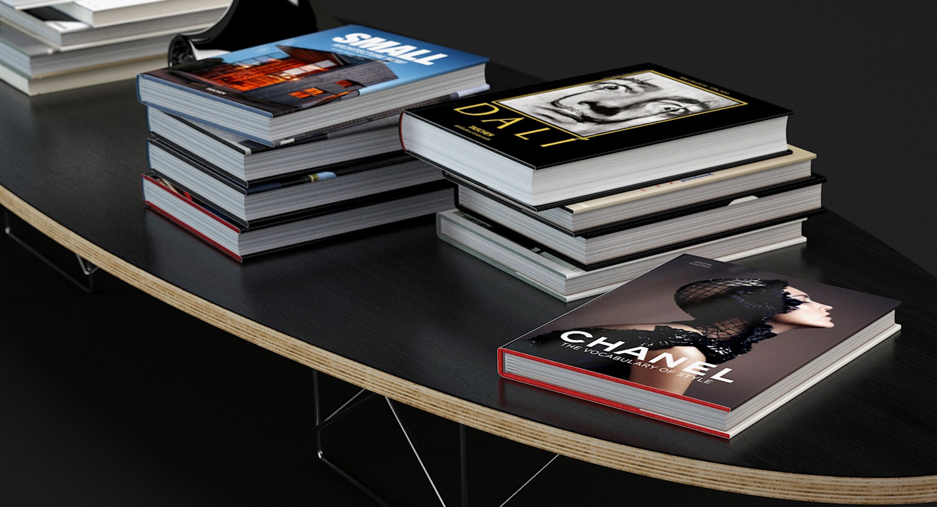 Elliptical Table Etr 3D Model - TurboSquid 1411917