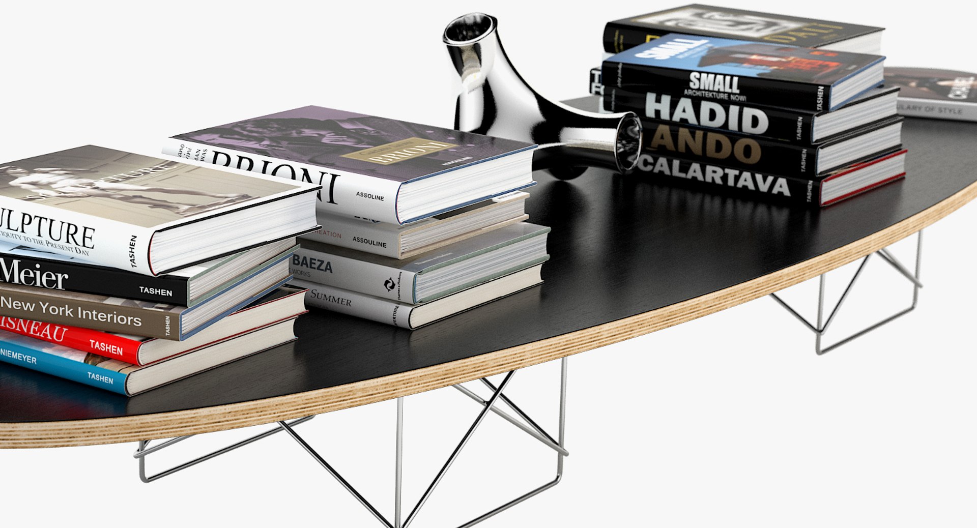 Elliptical Table Etr 3D Model - TurboSquid 1411917