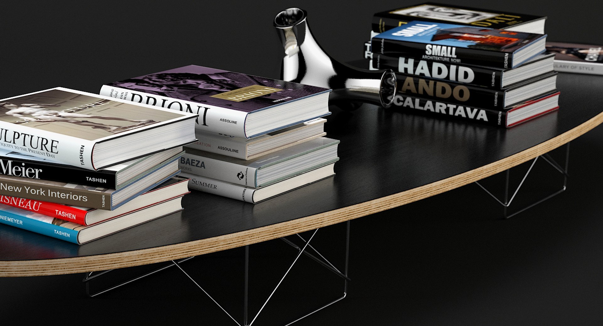 Elliptical Table Etr 3D Model - TurboSquid 1411917