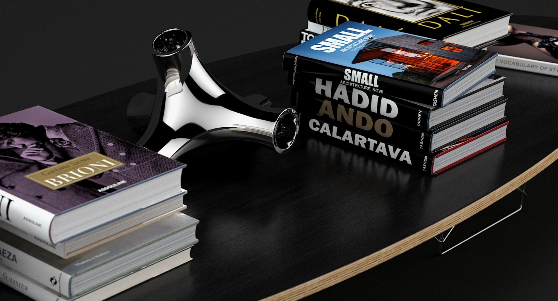 Elliptical Table Etr 3D Model - TurboSquid 1411917