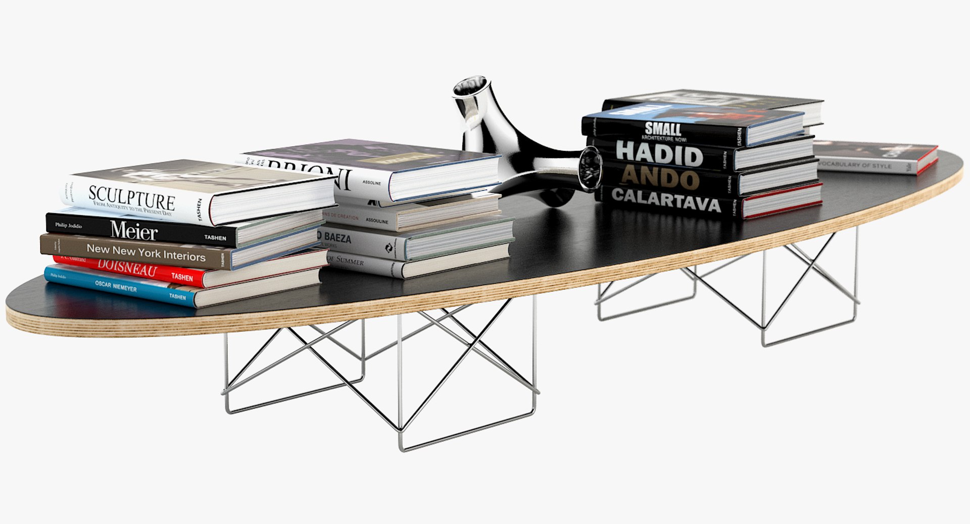 Elliptical Table Etr 3D Model - TurboSquid 1411917