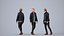 Basics0181 - A set containing 5 models of male and female adults walking in casual attire in public