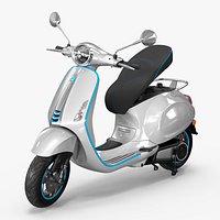 Vespa Elettrica 2019 Rigged Scooter