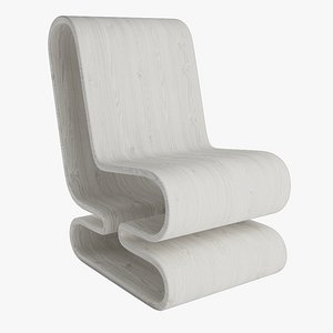 Wiggle White Chair