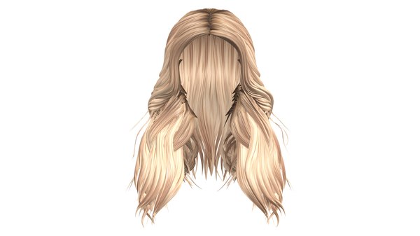 Wavy Blonde Voluminous Hair - Roblox