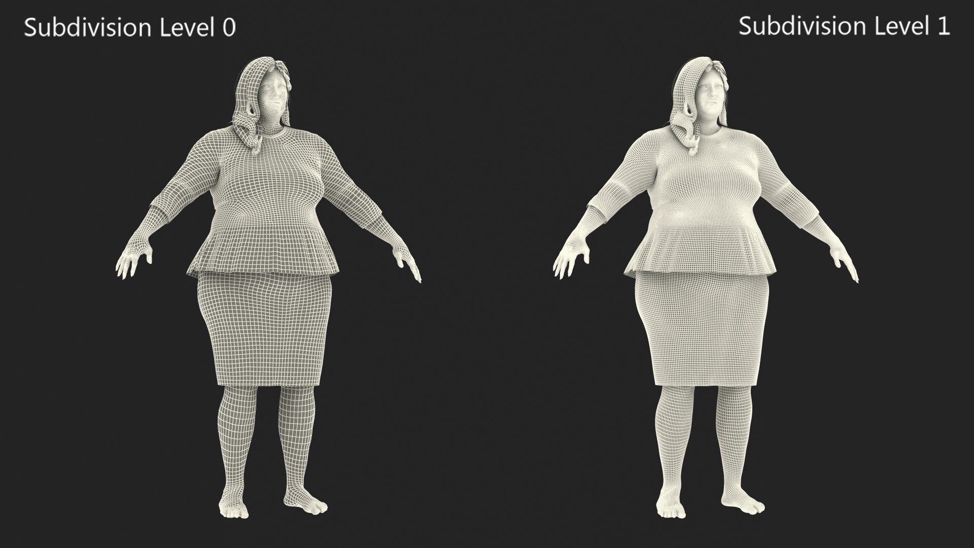 Plus Size Female in Black Leather Dress Rigged for Maya 3D https://p.turbosquid.com/ts-thumb/pf/9ZQqds/F9/plus_size_female_in_black_leather_dress_rigged_029/jpg/1750764555/1920x1080/fit_q87/1fac4ec176af5f94ac96502ad979aaae9594d9c6/plus_size_female_in_black_leather_dress_rigged_029.jpg