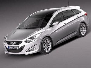 3d hyundai i40 sonata 2012