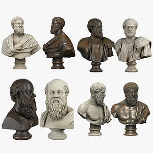 Greek Philosophers Busts