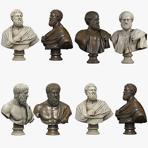 Greek Philosophers Busts
