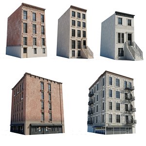 NY Buildings 004 3D model
