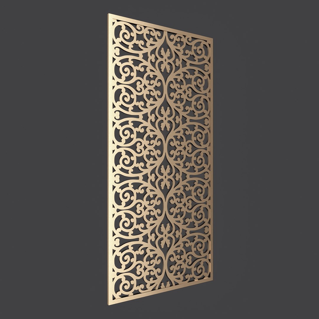 Decorative partitions 3D model - TurboSquid 1536809