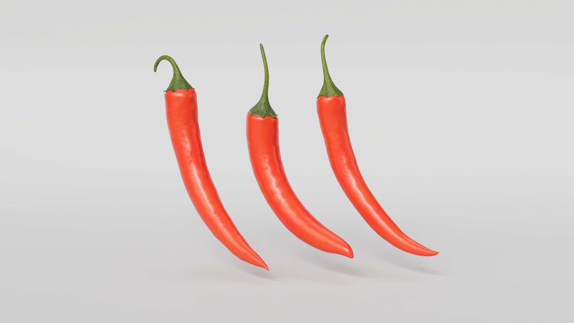 Chili pepper 3D model - TurboSquid 2172378