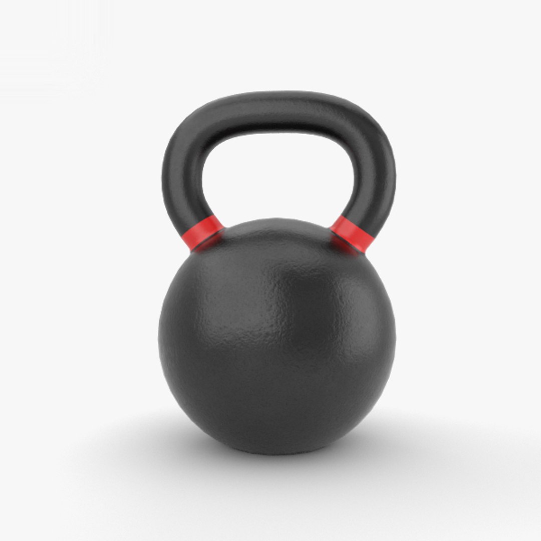 3D kettlebell sport fitness model TurboSquid 1431763