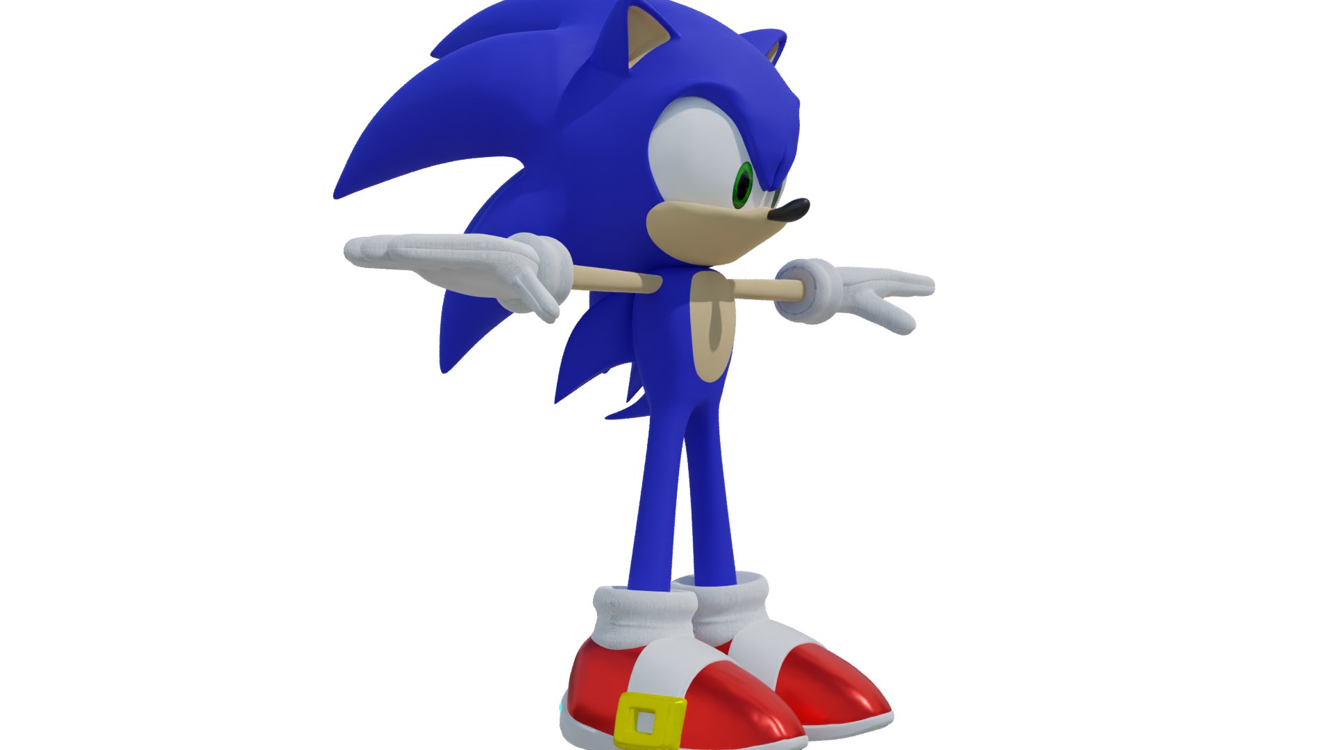 3D Sonic The hedgehog model - TurboSquid 2008885