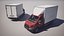 3D Commercial Vehicles - Transit - Game Ready Vehicle