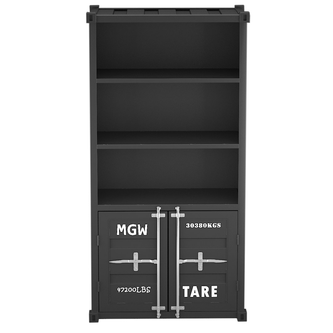 Sea Container Bookcase 3d Model