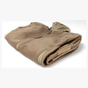 military tactical olive green fleece jacket sweatshirt for soldiers and officers 3D