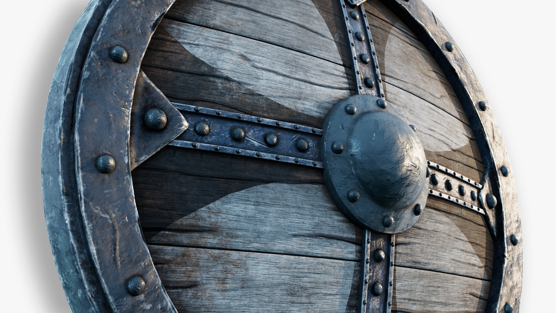 Viking Shield Design 04 3D - TurboSquid 2394743