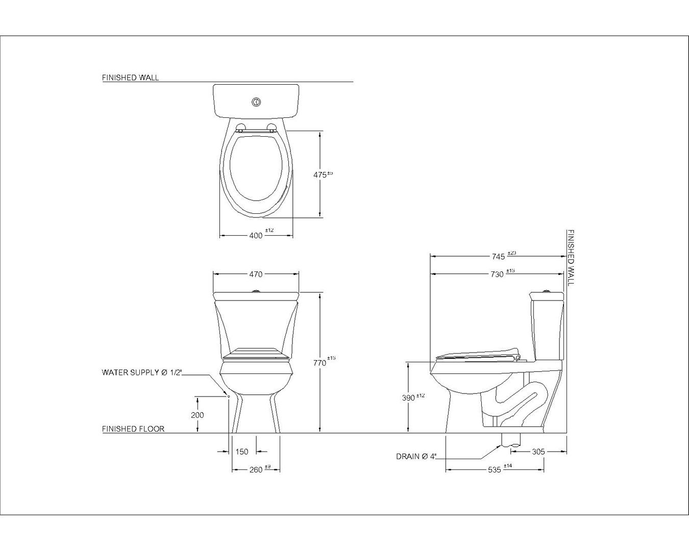 Toilet 3D Model - TurboSquid 1253529