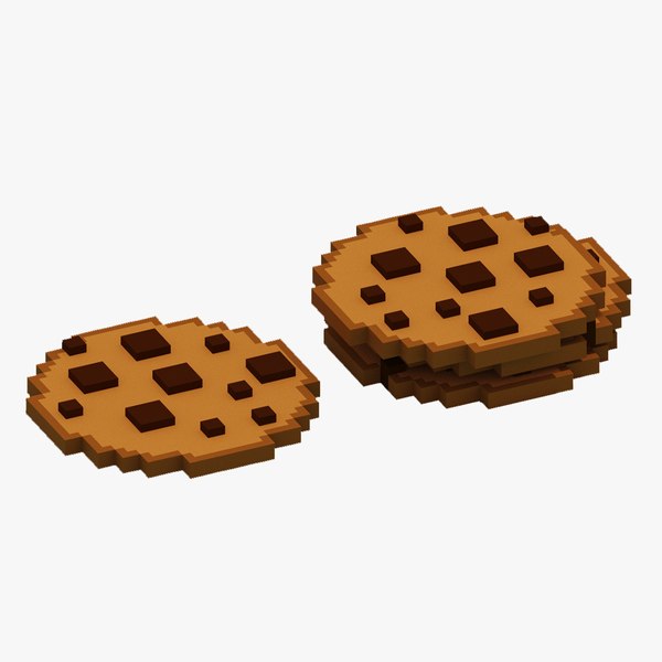 modelo 3d Voxel Cookie - TurboSquid 2063669