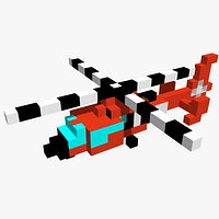Game Ready AS365 Dauphin - pixelated