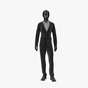 3d model showroom mannequin male 019