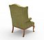 Queen Anne Wing Chair
