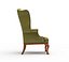 Queen Anne Wing Chair