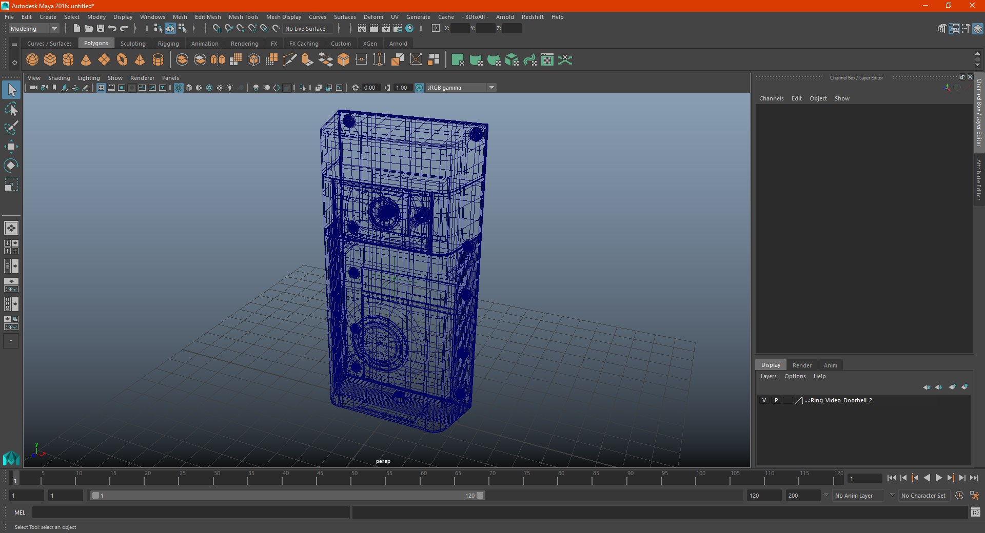 Ring Video Doorbell 2 3D model - TurboSquid 1735857