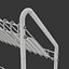 Magazine Rack with Wheels - Model 02