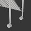 Magazine Rack with Wheels - Model 02