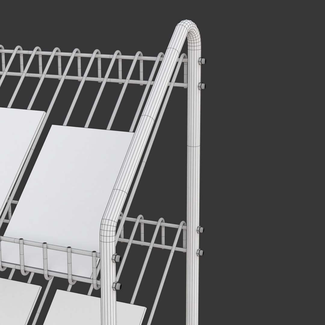 - magazine 3D model https://p.turbosquid.com/ts-thumb/pg/7uOsjk/Z9AeDIsT/rackwirewireframe06/png/1524461640/1920x1080/fit_q87/9d72faa2d3b55d6a139f6acfef725d1ba3e25f1d/rackwirewireframe06.jpg