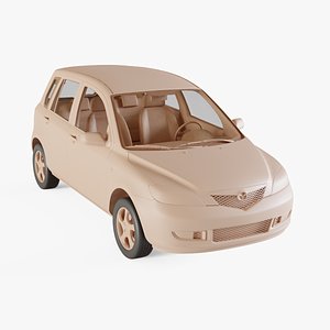 2003 Mazda 2 3D model