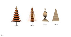 3D christmas tree