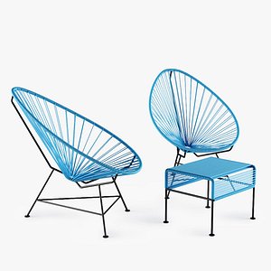 Acapulco Chair Ottoman