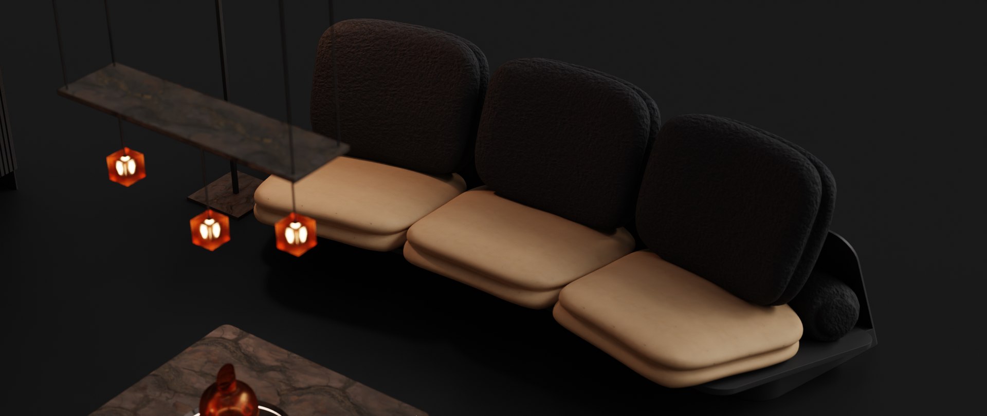 Modern Living Room Furniture Pack 3D - TurboSquid 2014860