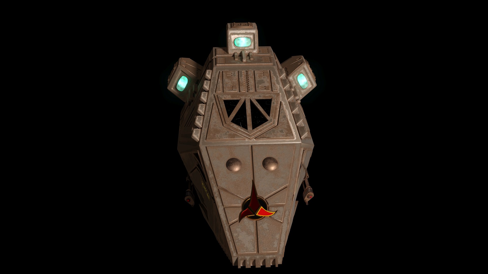 Toron Class Klingon Shuttle Craft 3D Model - TurboSquid 1925814