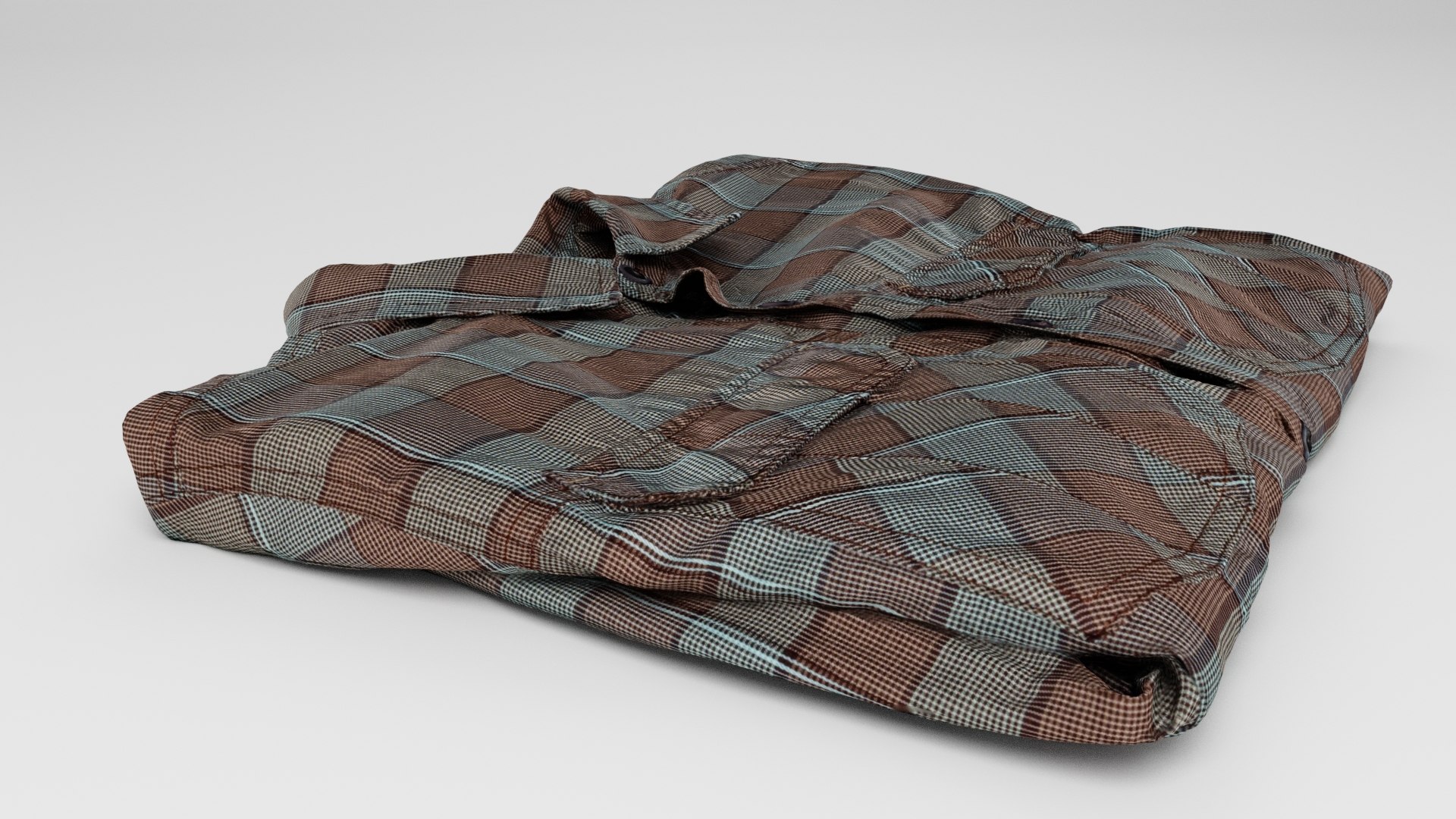 folded checkered shirt Brown Generic casual wardrobe clothing model https://p.turbosquid.com/ts-thumb/pg/G6uiBM/Uh/blenderdarkbread0004/jpg/1723829146/1920x1080/fit_q87/07a43cdab6dd82c1f8faddc5703eb67611d33910/blenderdarkbread0004.jpg