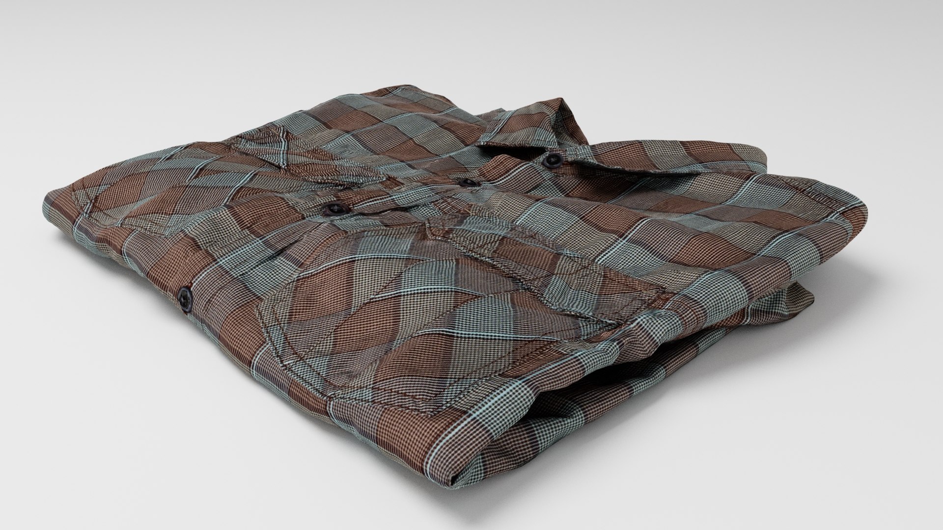 folded checkered shirt Brown Generic casual wardrobe clothing model https://p.turbosquid.com/ts-thumb/pg/G6uiBM/gG/blenderdarkbread0001/jpg/1723829145/1920x1080/fit_q87/e56e4a21026398a18c41ac79e250971c668c234c/blenderdarkbread0001.jpg