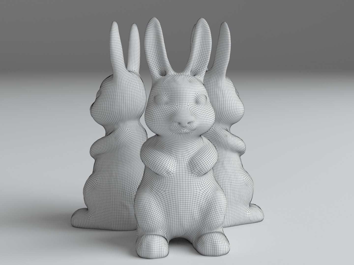 Free 3D Chocolate Bunny Model - TurboSquid 1720372