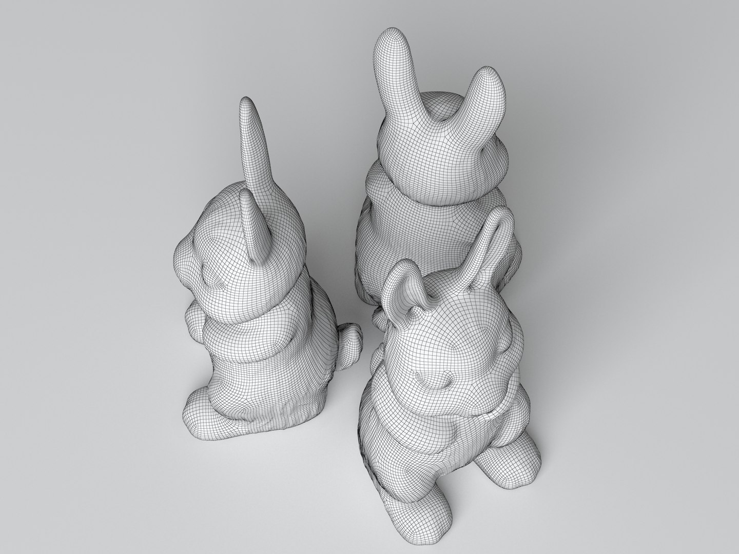 Free 3D Chocolate Bunny Model - TurboSquid 1720372