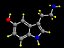 3d model serotonin