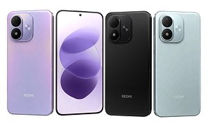3D Xiaomi Redmi Note 17 All Colors model