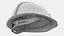 Hard Hat - Construction Gear White Dirty