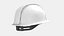 Hard Hat - Construction Gear White Dirty