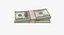 100 Dollar Bills Stack